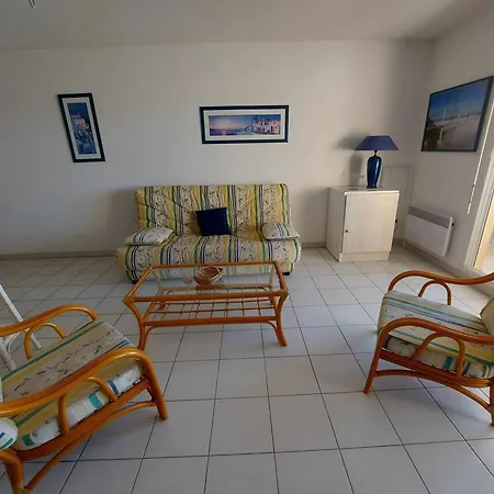 3 Pieces En Bord De Avec Terrasse Et Parking, 6 Personnes - Fr-1-423-293 Le Grau-dʼAgde