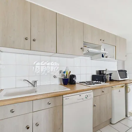 3 Pieces En Bord De Avec Terrasse Et Parking, 6 Personnes - Fr-1-423-293 Apartamento