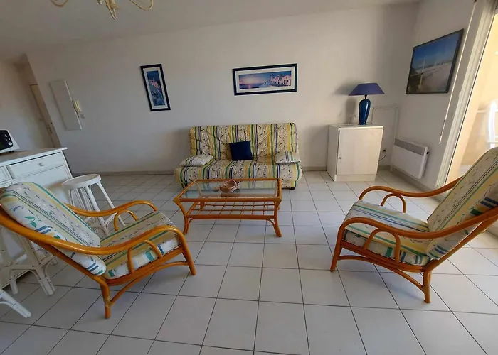 3 Pieces En Bord De Avec Terrasse Et Parking, 6 Personnes - Fr-1-423-293 Διαμέρισμα