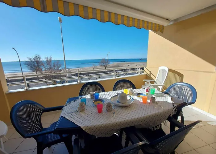 3 Pieces En Bord De Avec Terrasse Et Parking, 6 Personnes - Fr-1-423-293 *