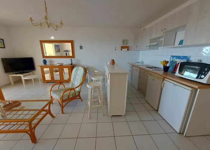 3 Pieces En Bord De Avec Terrasse Et Parking, 6 Personnes - Fr-1-423-293 Le Grau-dʼAgde