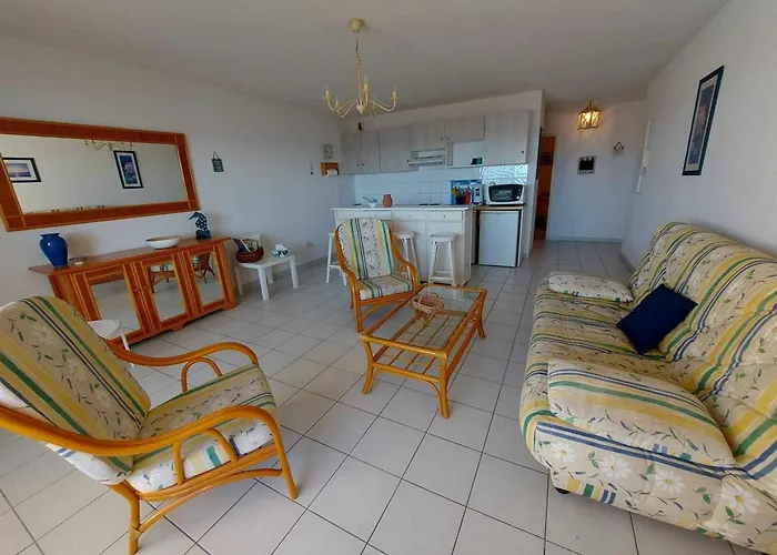 3 Pieces En Bord De Avec Terrasse Et Parking, 6 Personnes - Fr-1-423-293 *